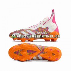 Adidas Predator FREAK FG Lila Orange Weiß Fußballschuhe