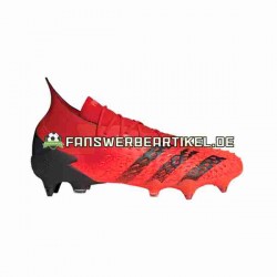 Adidas Predator FREAK.1 SG Meteorite Rot Schwarz Fußballschuhe