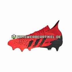 Adidas Predator FREAK.1 SG Meteorite Rot Schwarz Fußballschuhe