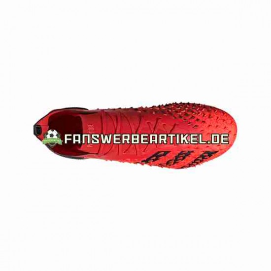 Adidas Predator FREAK.1 SG Meteorite Rot Schwarz Fußballschuhe