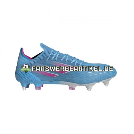 Adidas X SPEEDFLOW.1 SG Sapphire Edge Pink Blau Weiß Fußballschuhe