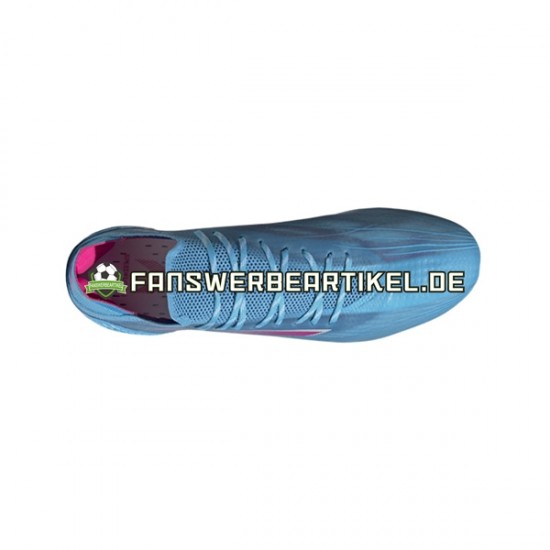Adidas X SPEEDFLOW.1 SG Sapphire Edge Pink Blau Weiß Fußballschuhe