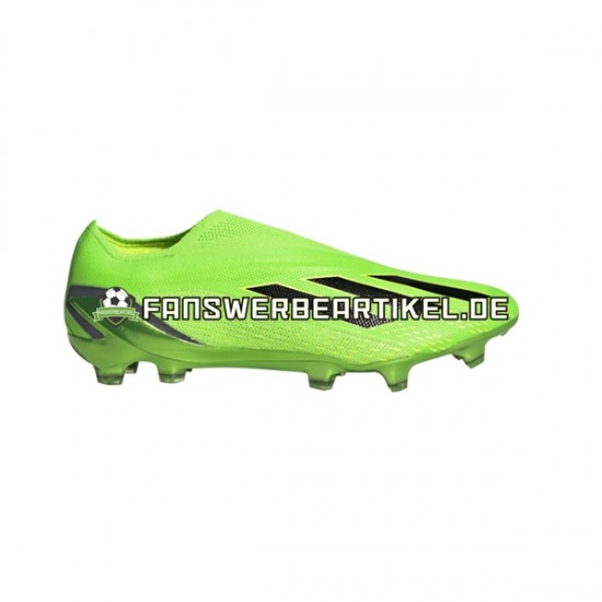 Adidas X Speedportal FG Game Data Grün Schwarz Fußballschuhe