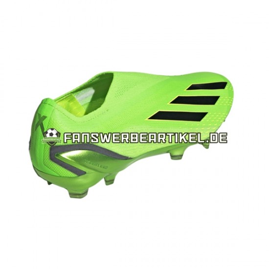 Adidas X Speedportal FG Game Data Grün Schwarz Fußballschuhe