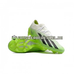 Adidas X23 .1 FG Weiß Grün Schwarz Fußballschuhe