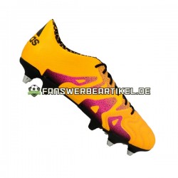 Adidas X5.1 SG Leder Gold Pink Fußballschuhe
