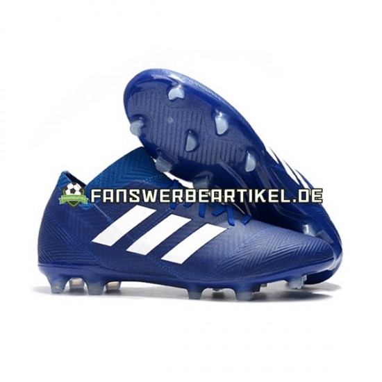 Adidas Nemeziz8.1 FG Blau Weiß Fußballschuhe