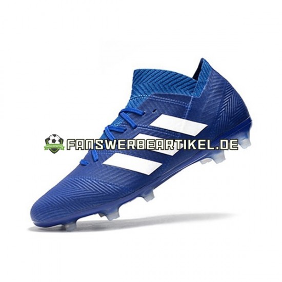 Adidas Nemeziz8.1 FG Blau Weiß Fußballschuhe