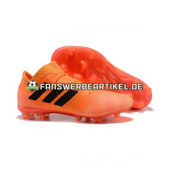 Adidas Nemeziz8.1 FG Orange Schwarz Fußballschuhe