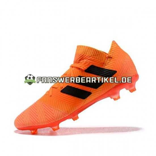 Adidas Nemeziz8.1 FG Orange Schwarz Fußballschuhe