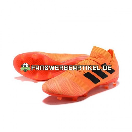 Adidas Nemeziz8.1 FG Orange Schwarz Fußballschuhe