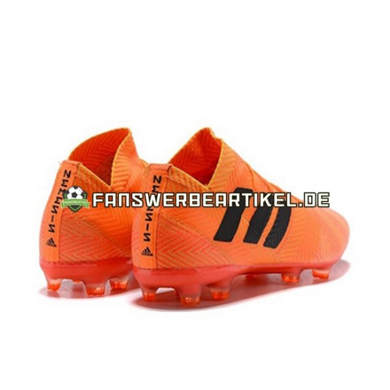 Adidas Nemeziz8.1 FG Orange Schwarz Fußballschuhe