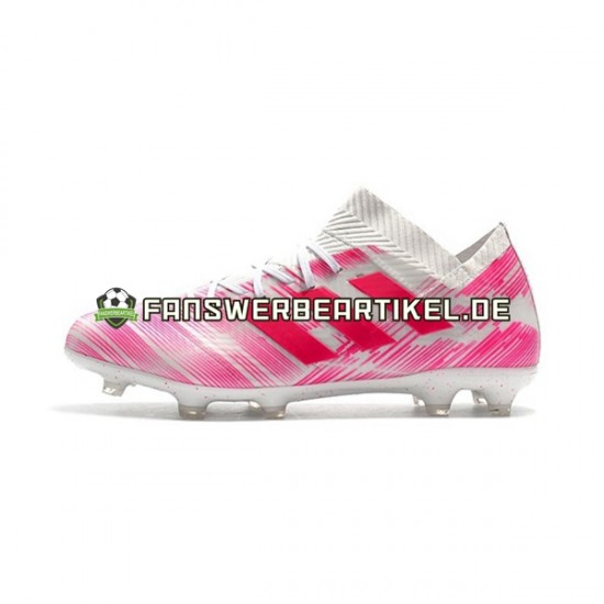 Adidas Nemeziz8.1 FG Pink Weiß Fußballschuhe