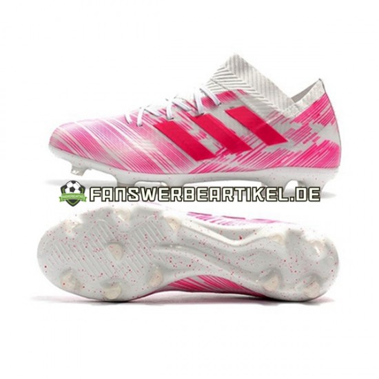 Adidas Nemeziz8.1 FG Pink Weiß Fußballschuhe