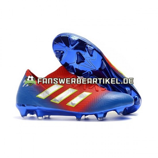 Adidas Nemeziz8.1 FG Rot Blau Weiß Fußballschuhe