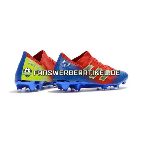 Adidas Nemeziz8.1 FG Rot Blau Weiß Fußballschuhe