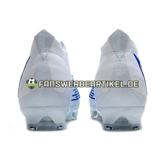 Adidas Predator Edge Geometric FG Blau Weiß Fußballschuhe