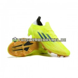 Adidas X Speed flow FG Gold Grün Fußballschuhe