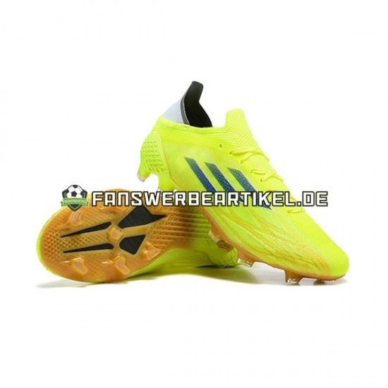 Adidas X Speed flow FG Gold Grün Fußballschuhe