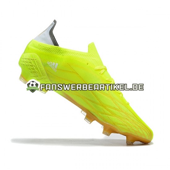 Adidas X Speed flow FG Gold Grün Fußballschuhe