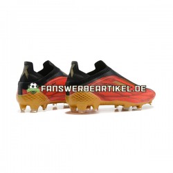 Adidas X Speed flow FG Rot Gelb Schwarz Fußballschuhe