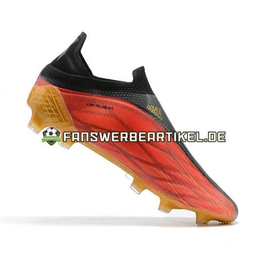 Adidas X Speed flow FG Rot Gelb Schwarz Fußballschuhe