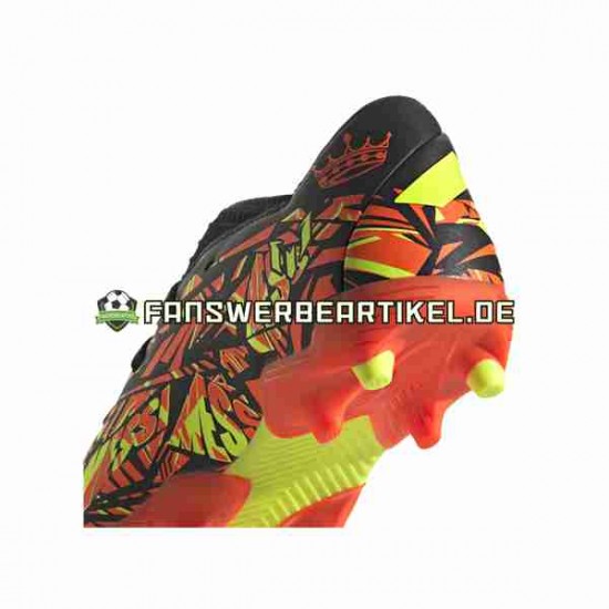 Adidas Nemeziz Messi.3 FG J Orange Gelb Schwarz Fußballschuhe