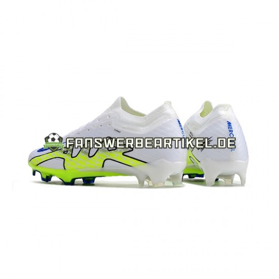 Nike Air Zoom Mercurial IX Elite FG Weiß Grün Fußballschuhe