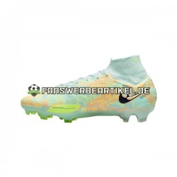 Nike Air Zoom Mercurial Superfly IX Bonded Elite FG Blau Grün Fußballschuhe