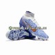 Nike Air Zoom Mercurial Superfly IX Elite FG Gold Blau Weiß Fußballschuhe