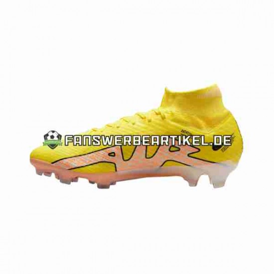 Nike Air Zoom Mercurial Superfly IX Elite FG Lucent Pink Gelb Fußballschuhe