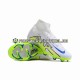 Nike Air Zoom Mercurial Superfly IX Elite FG Weiß Grün Fußballschuhe