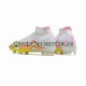 Nike Air Zoom Mercurial Superfly IX Elite FG Pink Gelb Weiß Fußballschuhe