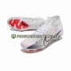 Nike Air Zoom Mercurial Superfly IX Elite FG Rot Weiß Schwarz Fußballschuhe