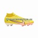 Nike Air Zoom Mercurial Superfly IX Pro FG Lucent Pink Gelb Fußballschuhe