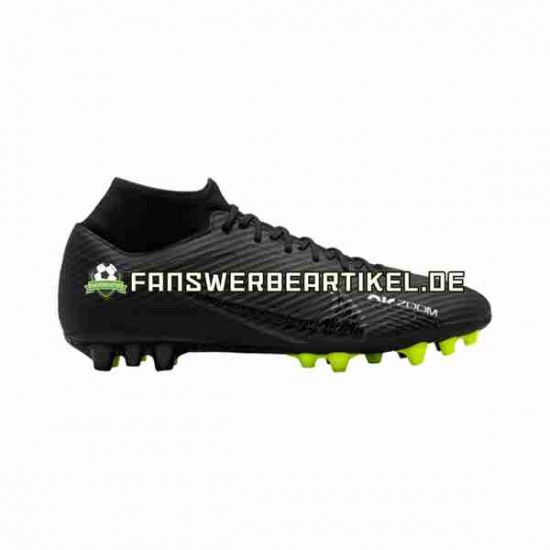 Nike Air Zoom Mercurial Superfly IX Shadow Academy AG Grau Schwarz Fußballschuhe