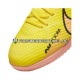 Nike Air Zoom Mercurial Vapor XV Academy IC Halle Lucent Pink Gelb Fußballschuhe