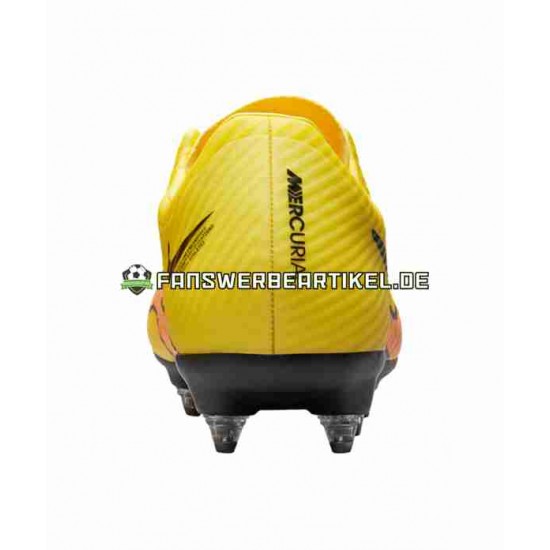 Nike Air Zoom Mercurial Vapor XV Academy SG Pro AC Lucent Pink Gelb Fußballschuhe