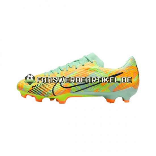 Nike Air Zoom Mercurial Vapor XV Bonded Academy FGMG Blau Grün Fußballschuhe