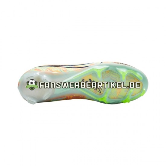 Nike Air Zoom Mercurial Vapor XV Bonded Elite FG Blau Grün Fußballschuhe