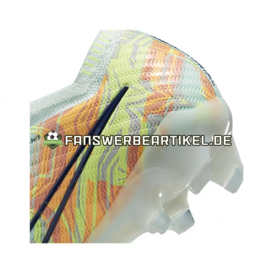 Nike Air Zoom Mercurial Vapor XV Bonded Elite FG Blau Grün Fußballschuhe