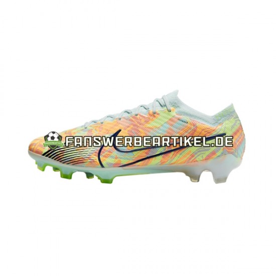 Nike Air Zoom Mercurial Vapor XV Bonded Elite FG Blau Grün Fußballschuhe