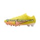 Nike Air Zoom Mercurial Vapor XV Elite AG Pro Lucent Pink Gelb Fußballschuhe