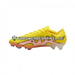 Nike Air Zoom Mercurial Vapor XV Elite FG Lucent Pink Gelb Fußballschuhe