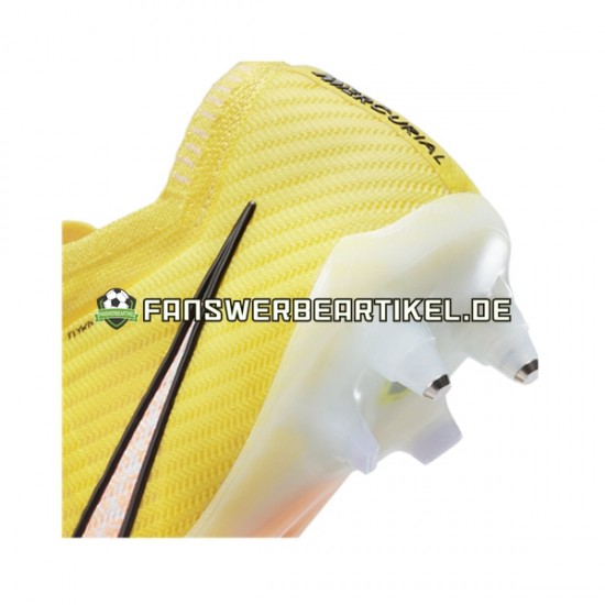 Nike Air Zoom Mercurial Vapor XV Elite SG Pro AC Lucent Pink Gelb Fußballschuhe
