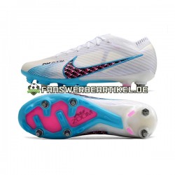 Nike Air Zoom Mercurial Vapor XV Elite SG Blau Weiß Fußballschuhe