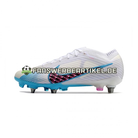 Nike Air Zoom Mercurial Vapor XV Elite SG Blau Weiß Fußballschuhe