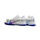 Nike Air Zoom Mercurial Vapor XV Elite TF Blau Weiß Fußballschuhe