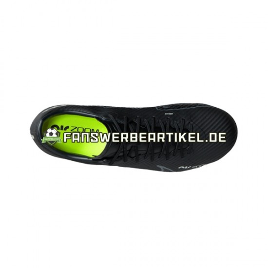 Nike Air Zoom Mercurial Vapor XV Shadow Academy AG Grau Schwarz Fußballschuhe