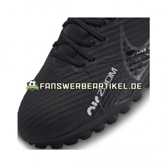 Nike Air Zoom Mercurial Vapor XV Shadow Academy TF Grau Schwarz Fußballschuhe